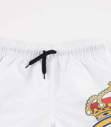 CHILDREN'S SWIM SHORTS REAL MADRID WHITE 6-14 YEARS Cerda
