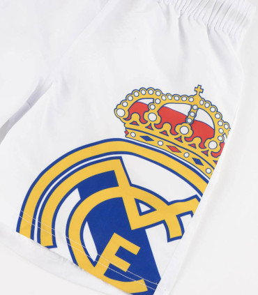 CHILDREN'S SWIM SHORTS REAL MADRID WHITE 6-14 YEARS Cerda