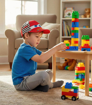 CHILDREN'S CAP WITH VISOR 53 CM CARS Cerda