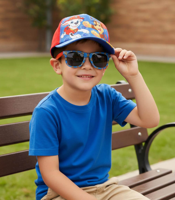 CHILDREN'S CAP WITH VISOR + PAW PATROL SUNGLASSES Cerda