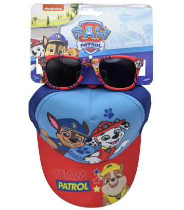 CHILDREN'S CAP WITH VISOR + PAW PATROL SUNGLASSES Cerda