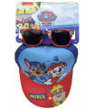 CHILDREN'S CAP WITH VISOR 53 CM + PAW PATROL SUNGLASSES