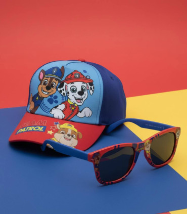 CHILDREN'S CAP WITH VISOR + PAW PATROL SUNGLASSES Cerda