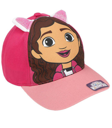CHILDREN'S CAP WITH VISOR AND GABBY'S DOLLHOUSE PATCH 53 CM Cerda