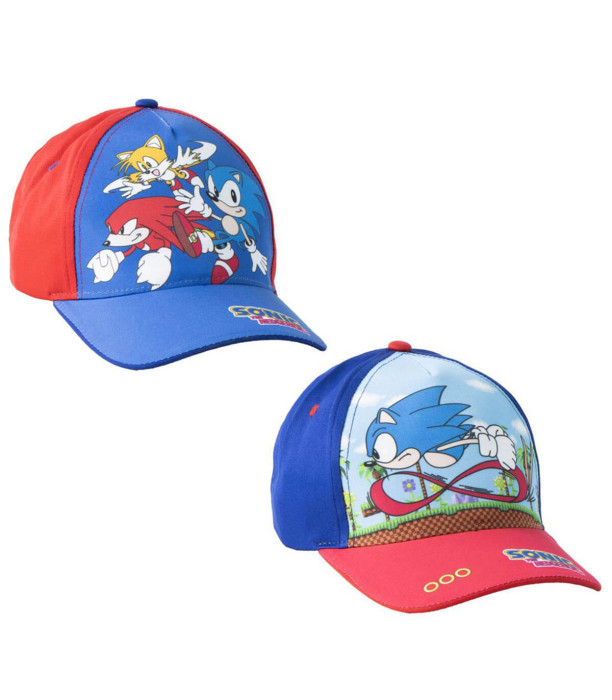 CHILDREN'S CAP WITH VISOR SONIC 53 CM 2 TYPES Cerda