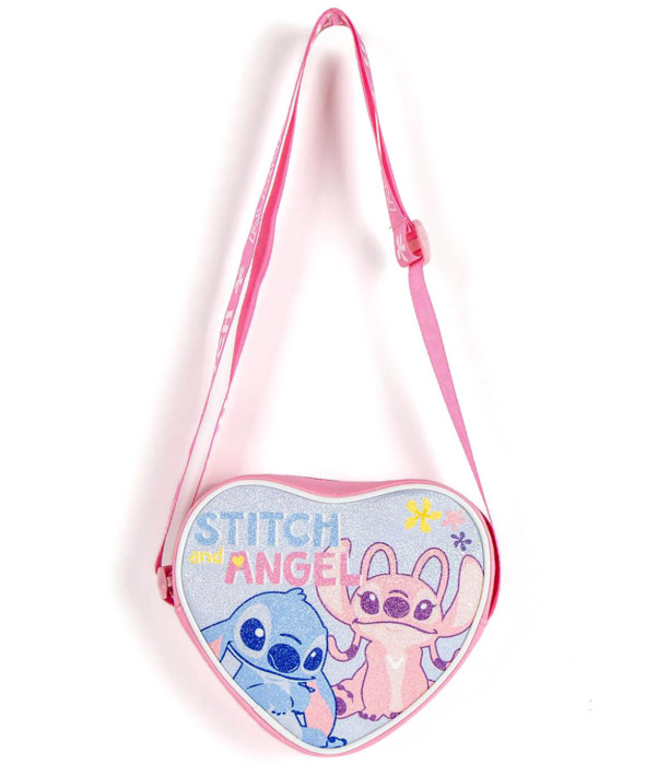 Παιδική τσάντα καρδιά Stitch Angel Cerda