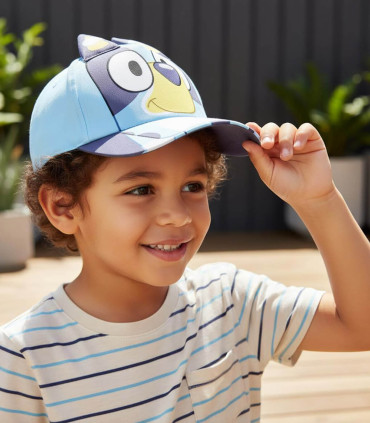 CHILDREN'S CAP WITH VISOR AND BLUEY PATCH 53 CM Cerda