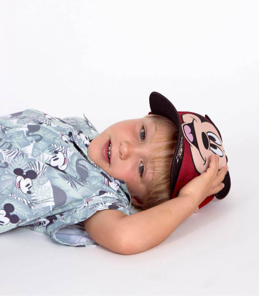 CHILDREN'S CAP WITH VISOR AND MICKEY APPLICATION 53 CM Cerda