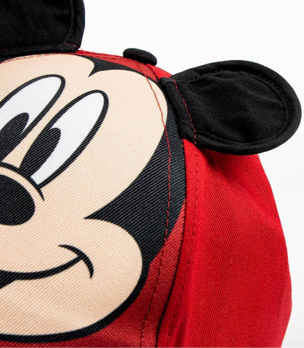 Παιδικό καπέλο με γείσο και εφαρμογή Mickey 53 εκ Cerda