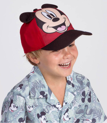 CHILDREN'S CAP WITH VISOR AND MICKEY APPLICATION 53 CM Cerda
