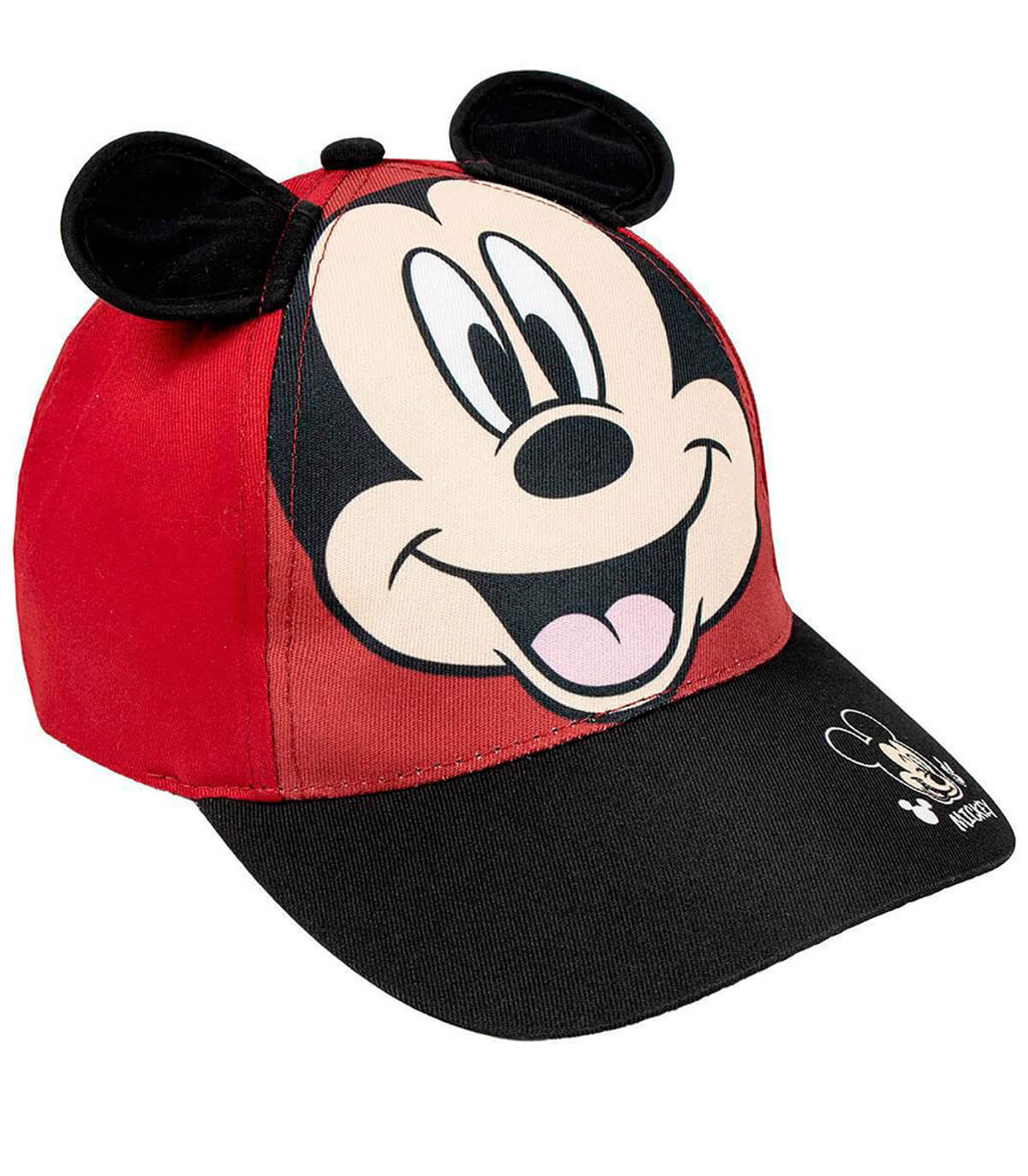 Παιδικό καπέλο με γείσο και εφαρμογή Mickey 53 εκ Cerda