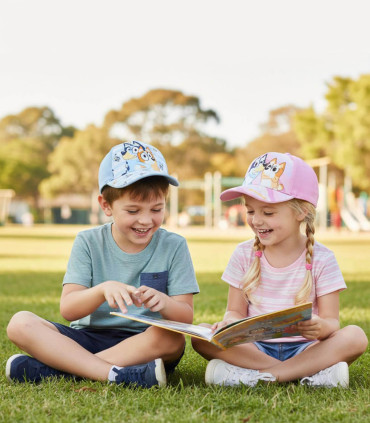 CHILDREN'S CAP WITH VISOR 51 CM BLUEY 2 TYPES Cerda