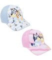 CHILDREN'S CAP WITH VISOR 51 CM BLUEY 2 TYPES