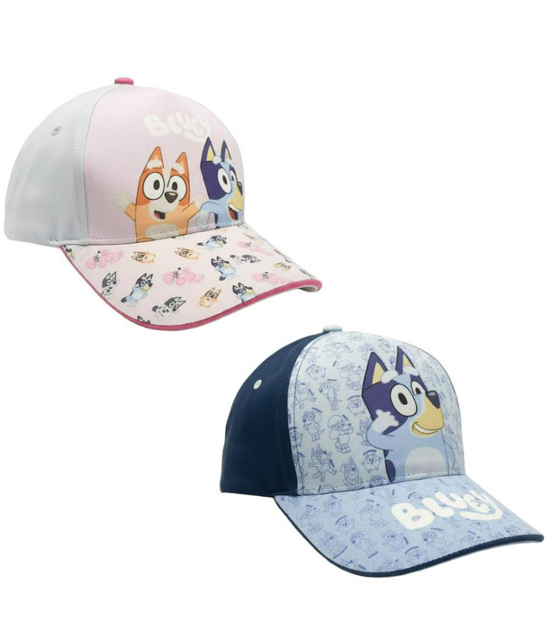 CHILDREN'S CAP WITH VISOR 53 CM BLUEY 2 TYPES Cerda