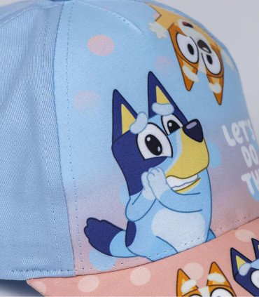 CHILDREN'S CAP WITH VISOR 51 CM BLUEY 2 TYPES Cerda