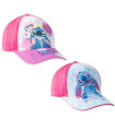 CHILDREN'S CAP WITH VISOR 53 CM STITCH PINK