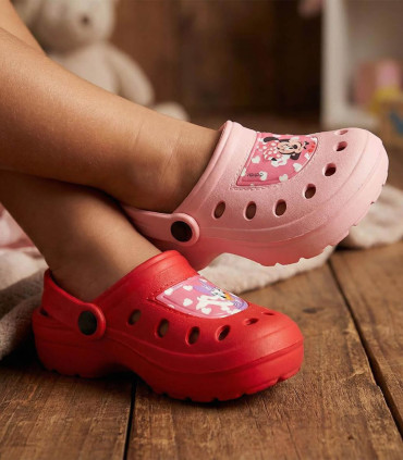 CHILDREN'S CROCS SLIPPERS MINNIE 2 COLORS 24-31 Cerda