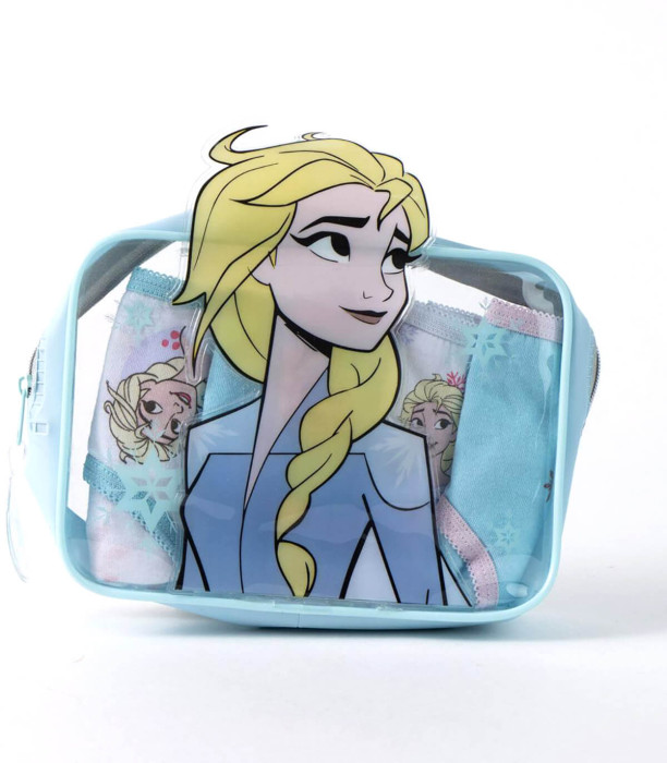 Παιδικά εσώρουχα για κορίτσι 5 τεμ. σε τσάντα Frozen 2-8 ετών. Cerda