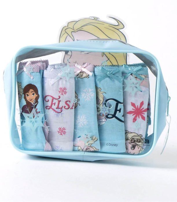 GIRLS' UNDERWEAR 5 PCS IN A BAG FROZEN 2-8 YEARS Cerda