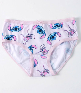 Παιδικά εσώρουχα για κορίτσι 5 τεμ. σε τσάντα Stitch 2-8 ετών. Cerda