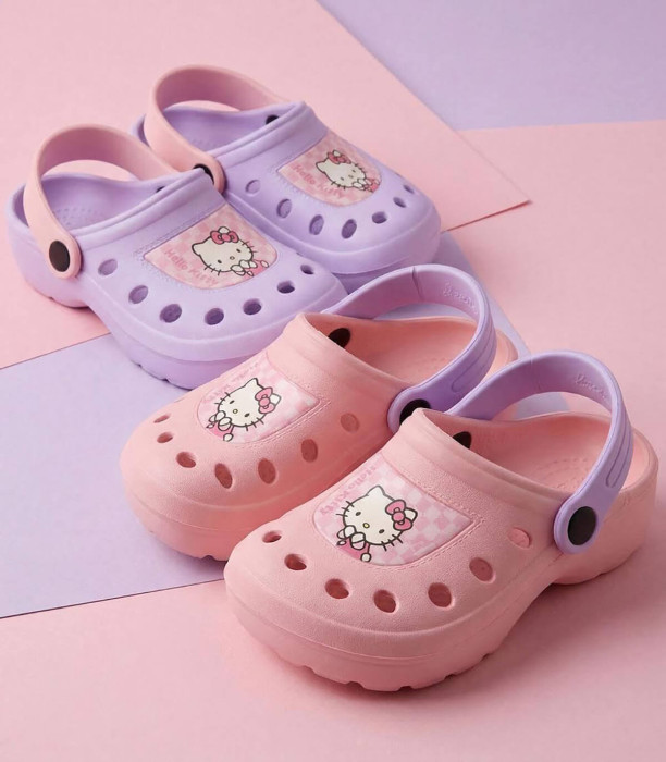 CHILDREN'S CROCS SLIPPERS HELLO KITTY 2 COLORS 24-31 Cerda