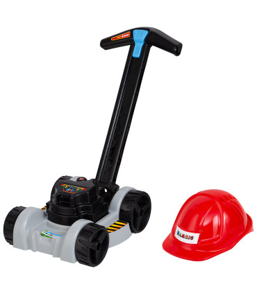 CHILDREN'S LAWNMOWER WITH HELMET AND SOUND IN NET Bamsic