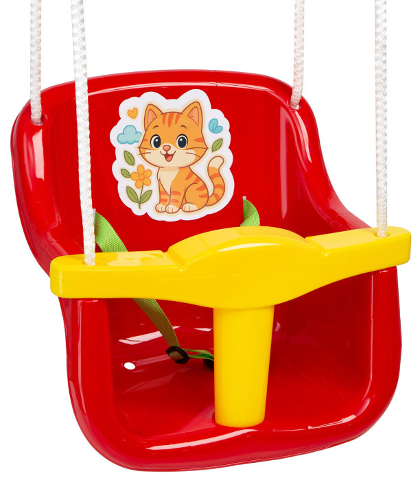 CHILDREN'S SWING WITH ANIMALS 4 COLORS Bamsic