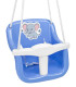 CHILDREN'S SWING WITH ANIMALS PINK/BLUE Bamsic