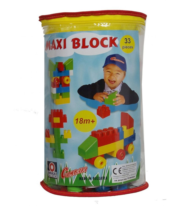 КОНСТРУКТОР МАКСИ 33 ЧАСТИ CIMBARI