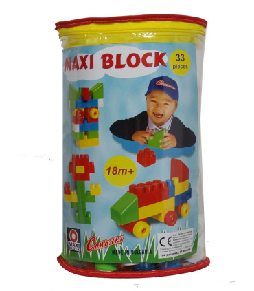 КОНСТРУКТОР МАКСИ 33 ЧАСТИ CIMBARI