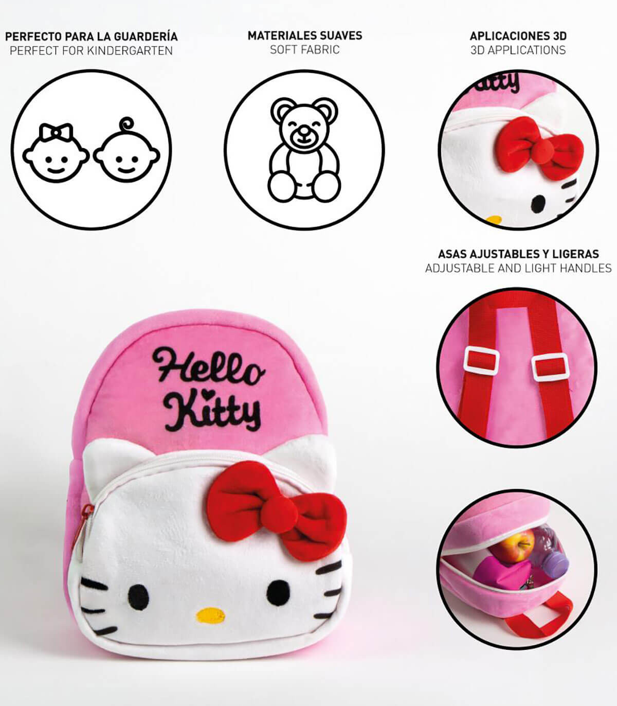 ΠΑΙΔΙΚΟ ΠΟΛΥΤΕΛΕΣ ΛΟΥΤΡΙΝΟ ΣΑΚΙΔΙΟ HELLO KITTY 22Χ18 ΕΚ Cerda