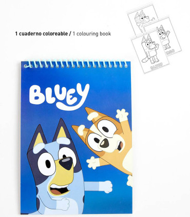 DRAWING SET WITH NOTEBOOK AND STICKERS BLUEY Cerda