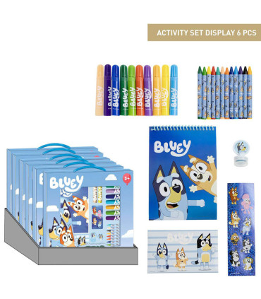 DRAWING SET WITH NOTEBOOK AND STICKERS BLUEY Cerda