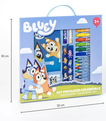 DRAWING SET WITH NOTEBOOK AND STICKERS BLUEY Cerda