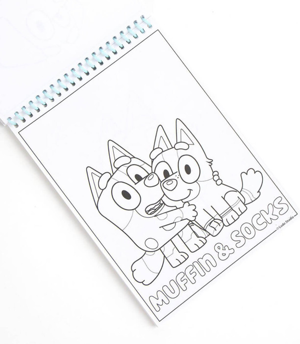 DRAWING SET WITH NOTEBOOK AND STICKERS BLUEY Cerda