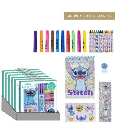 DRAWING SET WITH NOTEBOOK AND STICKERS STITCH Cerda
