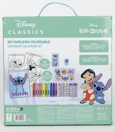DRAWING SET WITH NOTEBOOK AND STICKERS STITCH Cerda