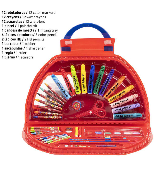 STUDENT DRAWING SET 50 PIECES IN BLISTER PAW PATROL Cerda