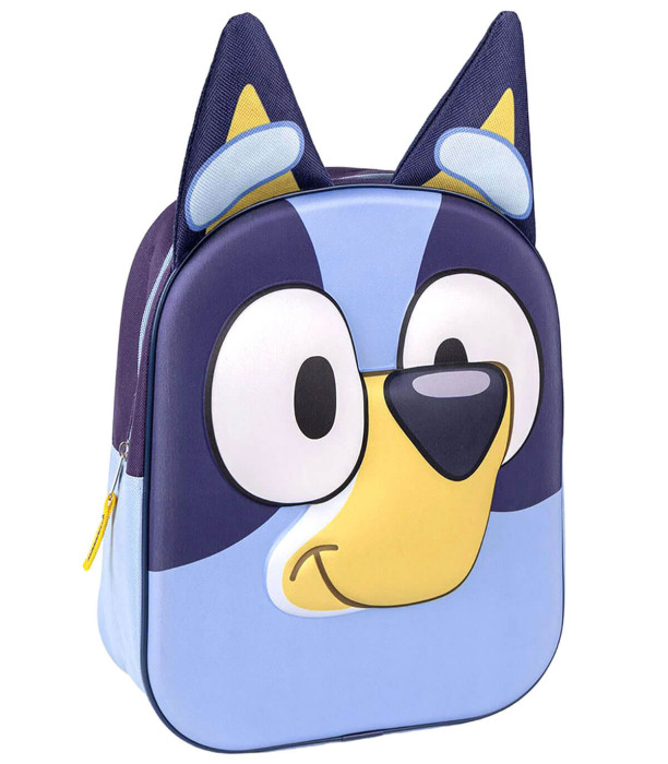 CHILDREN'S 3D BLUEY BACKPACK WITH EARS 33X27 CM Cerda