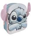 CHILDREN'S 3D STITCH BACKPACK WITH EARS 31X30 CM