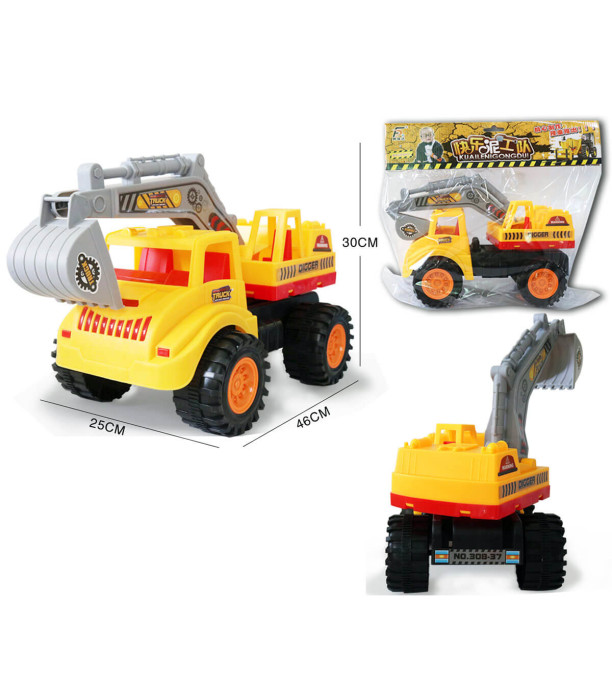 CONSTRUCTION TRUCK WITH EXCAVATOR - Agricultural, construction machinery and military equipments