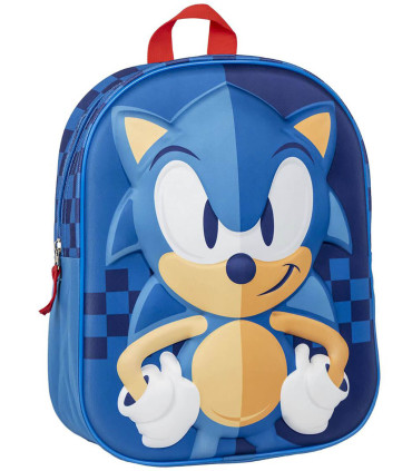 CHILDREN'S 3D SONIC BACKPACK 32X26 CM Cerda
