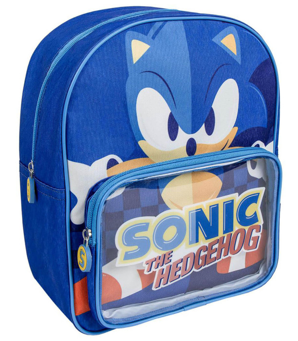 Παιδικό σακίδιο με μπροστινή τσέπη SONIC 32x28 εκ Cerda