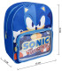 Παιδικό σακίδιο με μπροστινή τσέπη SONIC 32x28 εκ Cerda