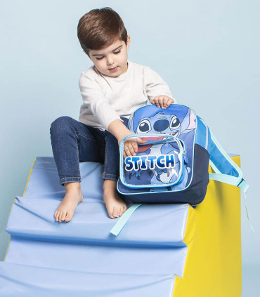 CHILDREN'S BACKPACK WITH FRONT POCKET STITCH 30X25 CM Cerda