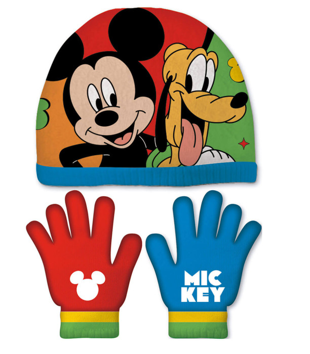 CHILDREN'S HAT WITH GLOVES MICKEY 48/51 Arditex