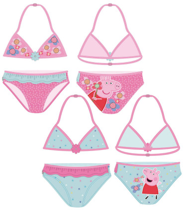 KIDS' 2-PIECE SWIMSUIT PEPPA PIG 4-6-8 YEARS. Arditex