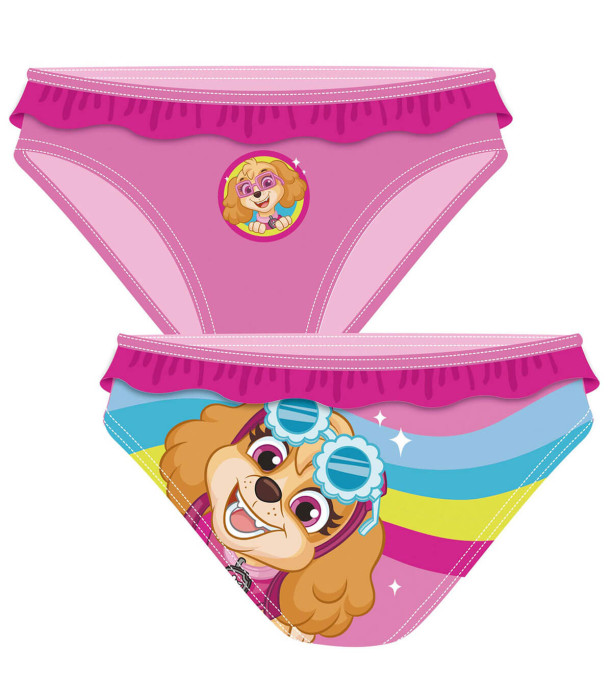 GIRLS' PAW PATROL SWIM BRIEFS 2-4-6 YEARS Arditex