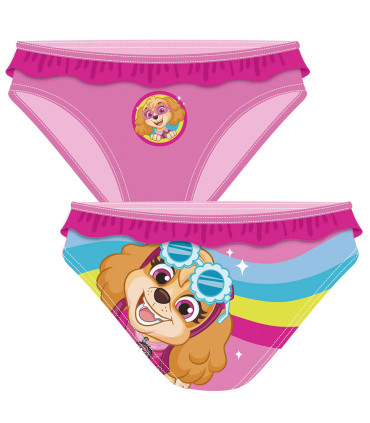 GIRLS' PAW PATROL SWIM BRIEFS 2-4-6 YEARS Arditex