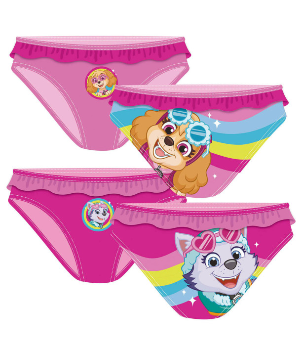 GIRLS' PAW PATROL SWIM BRIEFS 2-4-6 YEARS Arditex